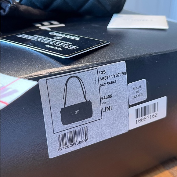 SOLD 13S Chanel Lady Pearly Quilted Flap Black Iridescent
Caviar RHW - Picture 2 of 16